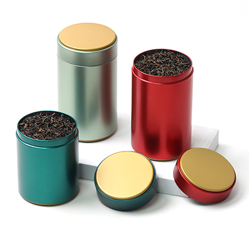 Coffee Tea Sugar Container Set - صندوق شاي محمول مختوم بلون ثابت