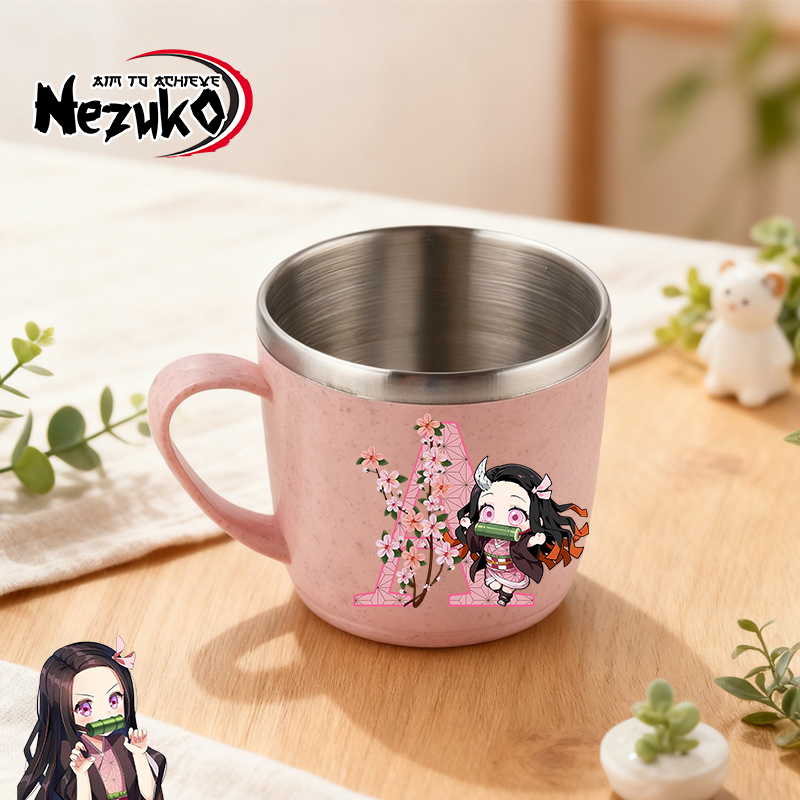 Coffee Tea Name - كوب ماء من الفولاذ المقاوم للصدأ