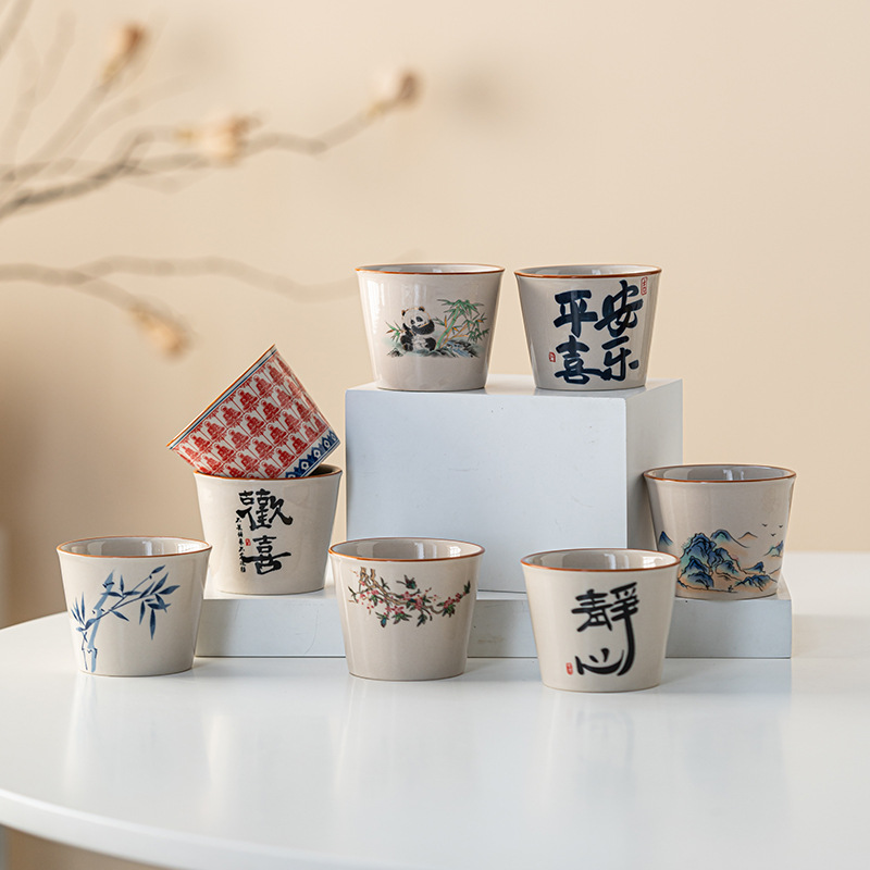 Coffee Tea For Plants - كوب سيراميك بتصميم رماد النباتات، للشاي