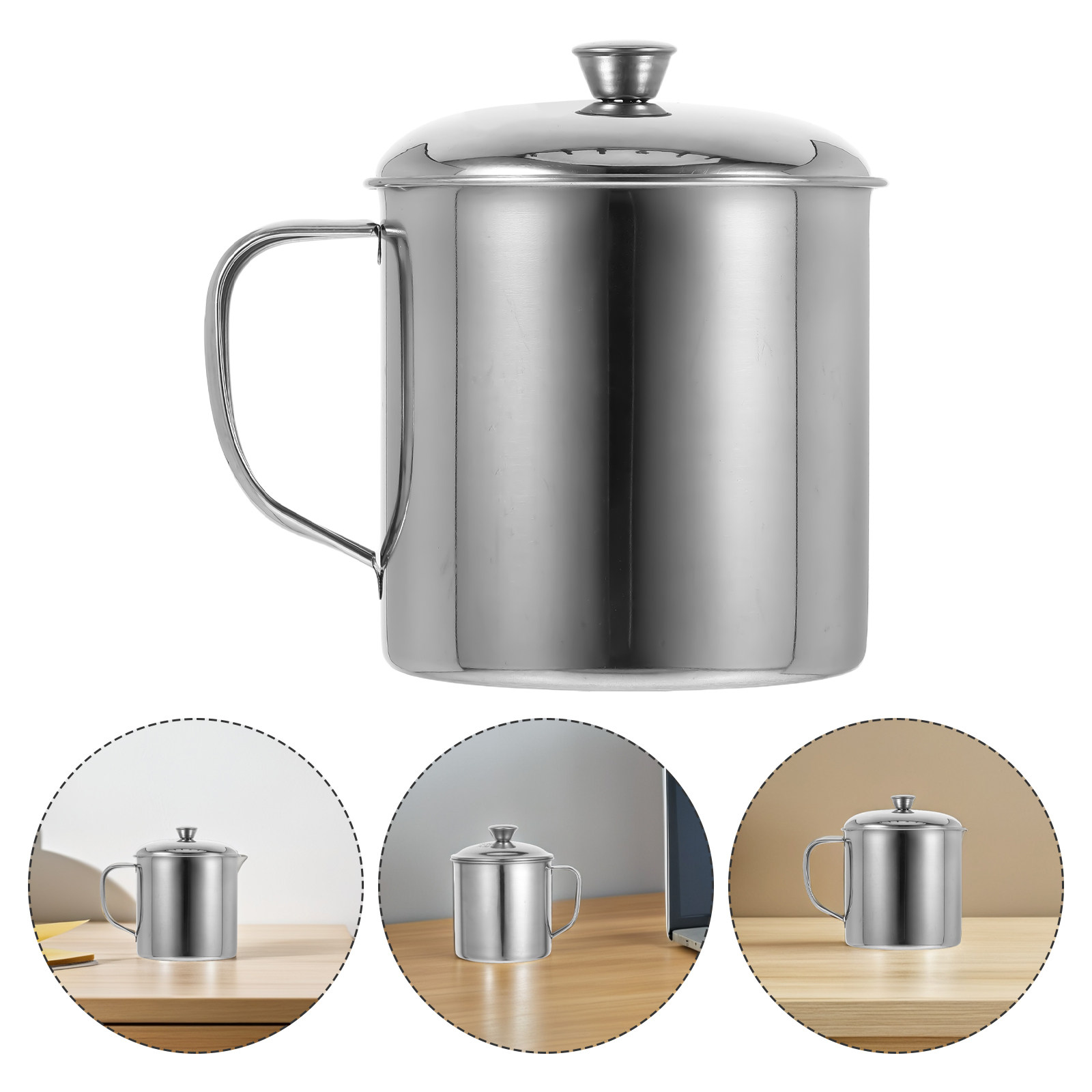 Coffee Tea Cups - كوب ماء للأطفال مصنوع من الفولاذ