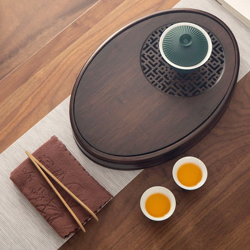 صينية من الخيزران الطبيعي، صين - مراجعة Bamboo Tea Tray وسعره