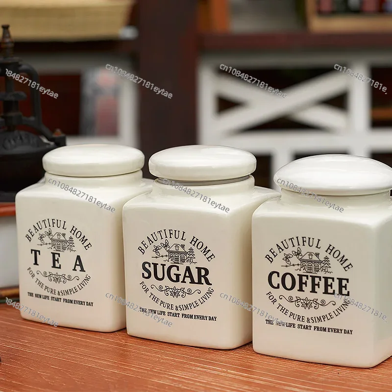 طقم من 3 قطع: حاويات طعام للمق - مراجعة Coffee Tea Sugar Container Set وسعره