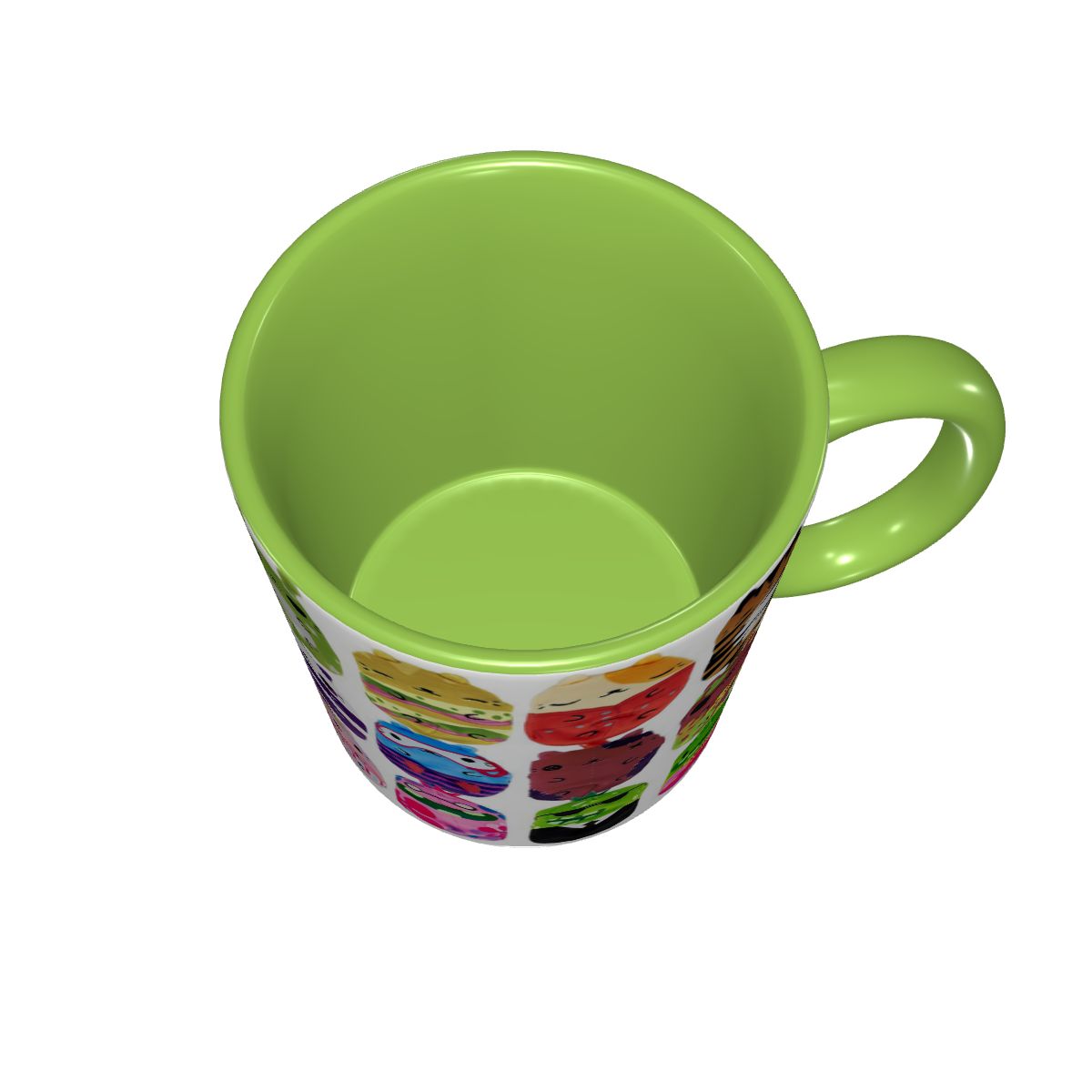 أكواب قهوة سيراميك مضحكة بتصمي - مراجعة Coffee Vs Tea وسعره