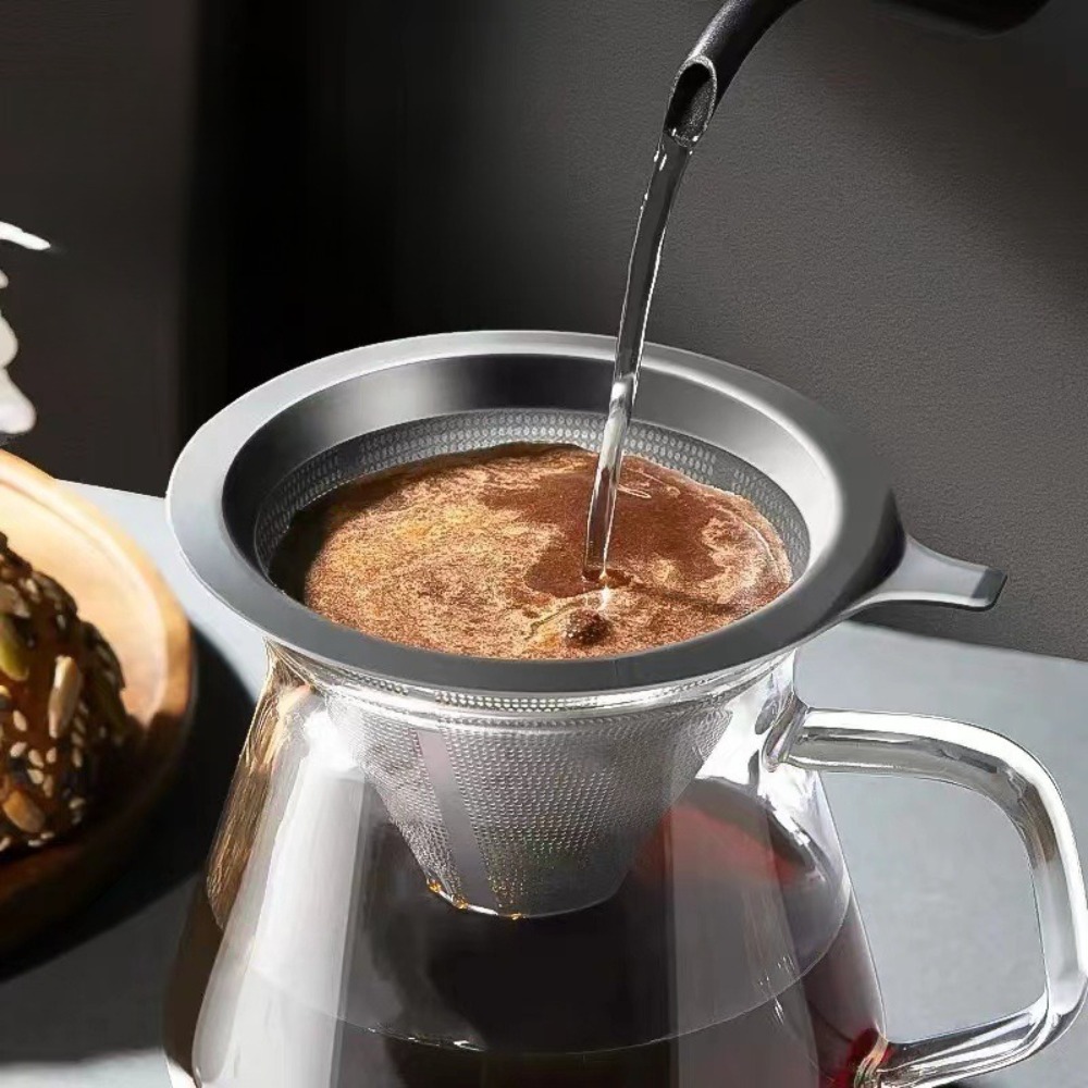 فلتر قهوة كبير قابل لإعادة الا - مراجعة Coffee&Tea House Menu وسعره