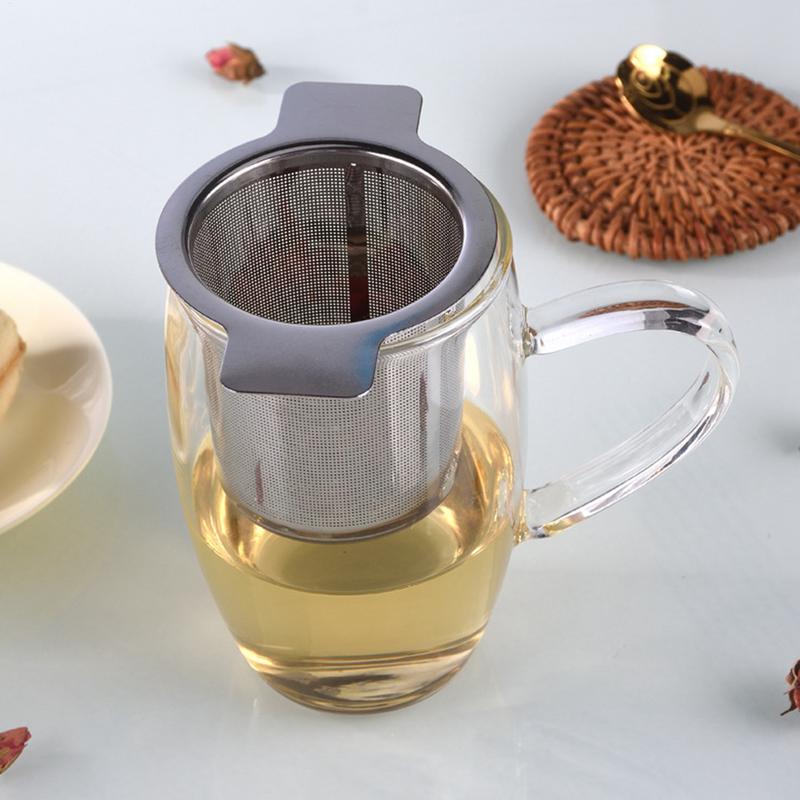 شبكة من الاستانلس استيل الشاي  - مراجعة Bamboo Tea Tray وسعره