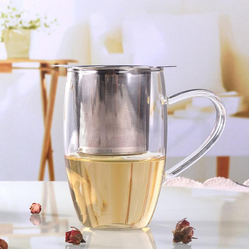 شبكة من الاستانلس استيل الشاي  - مراجعة Bamboo Tea Tray وسعره