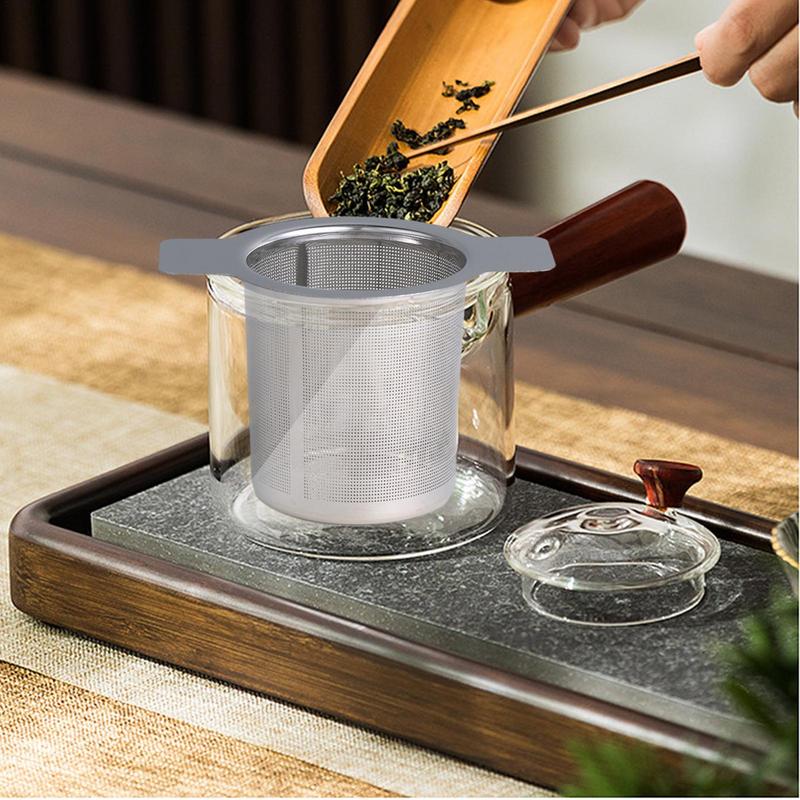 شبكة من الاستانلس استيل الشاي  - مراجعة Bamboo Tea Tray وسعره