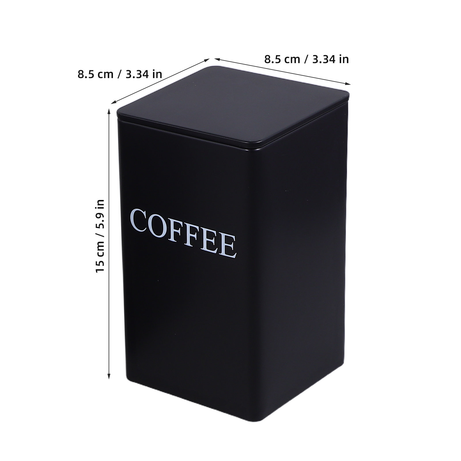 3 قطع من علب تخزين المطبخ المع - مراجعة Canister Coffee Sugar Tea وسعره