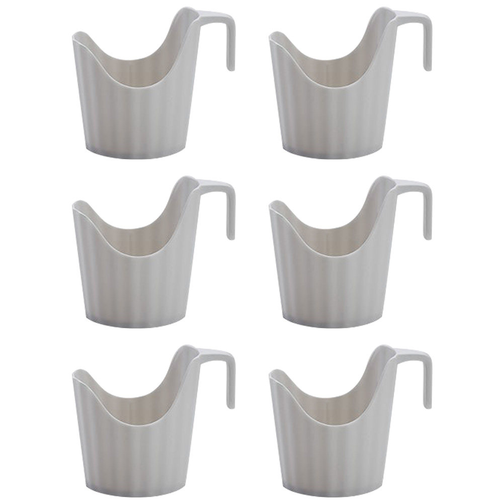 6 قطع من حاملات الأكواب الورقي - مراجعة Coffee Tea Cups وسعره
