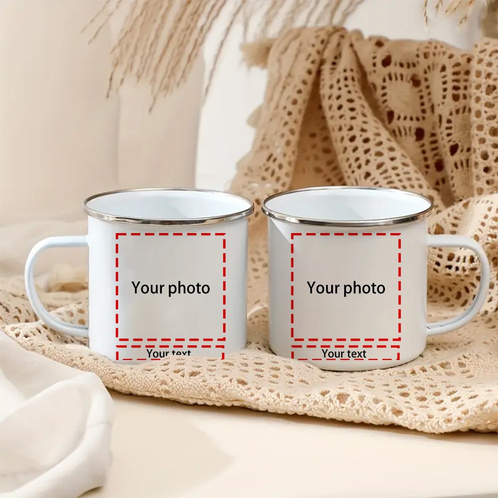كوب إينامل مخصص بصورة واسم شخص - مراجعة Coffee Tea Name وسعره