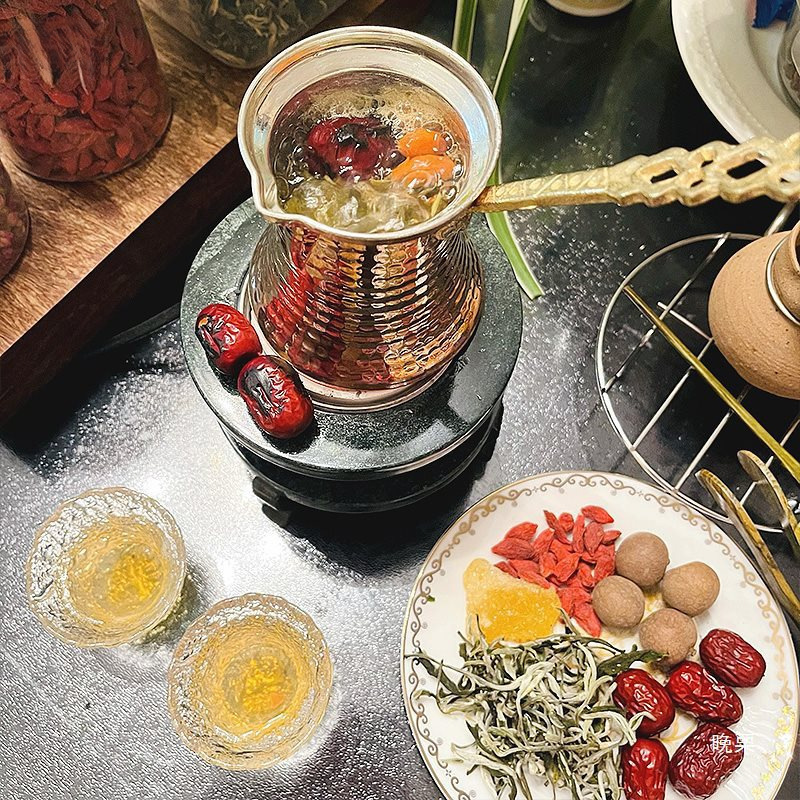 إبريق قهوة تركي، أدوات نحاسية  - مراجعة T And Tea Coffee وسعره