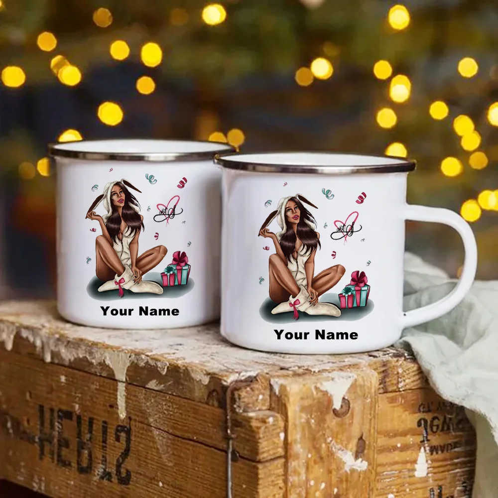 كوب من المينا مخصص باسمك عليه  - مراجعة Coffee Tea Name وسعره