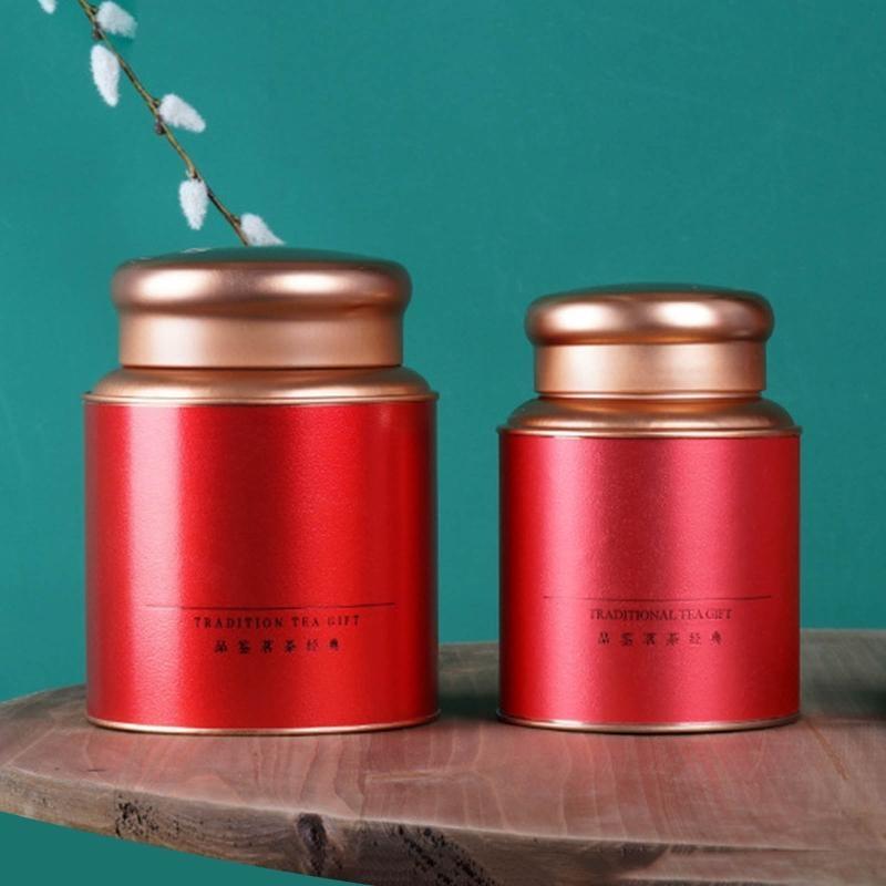 علبة شاي محمولة 652F علبة صفيح - مراجعة Canister Coffee Sugar Tea وسعره