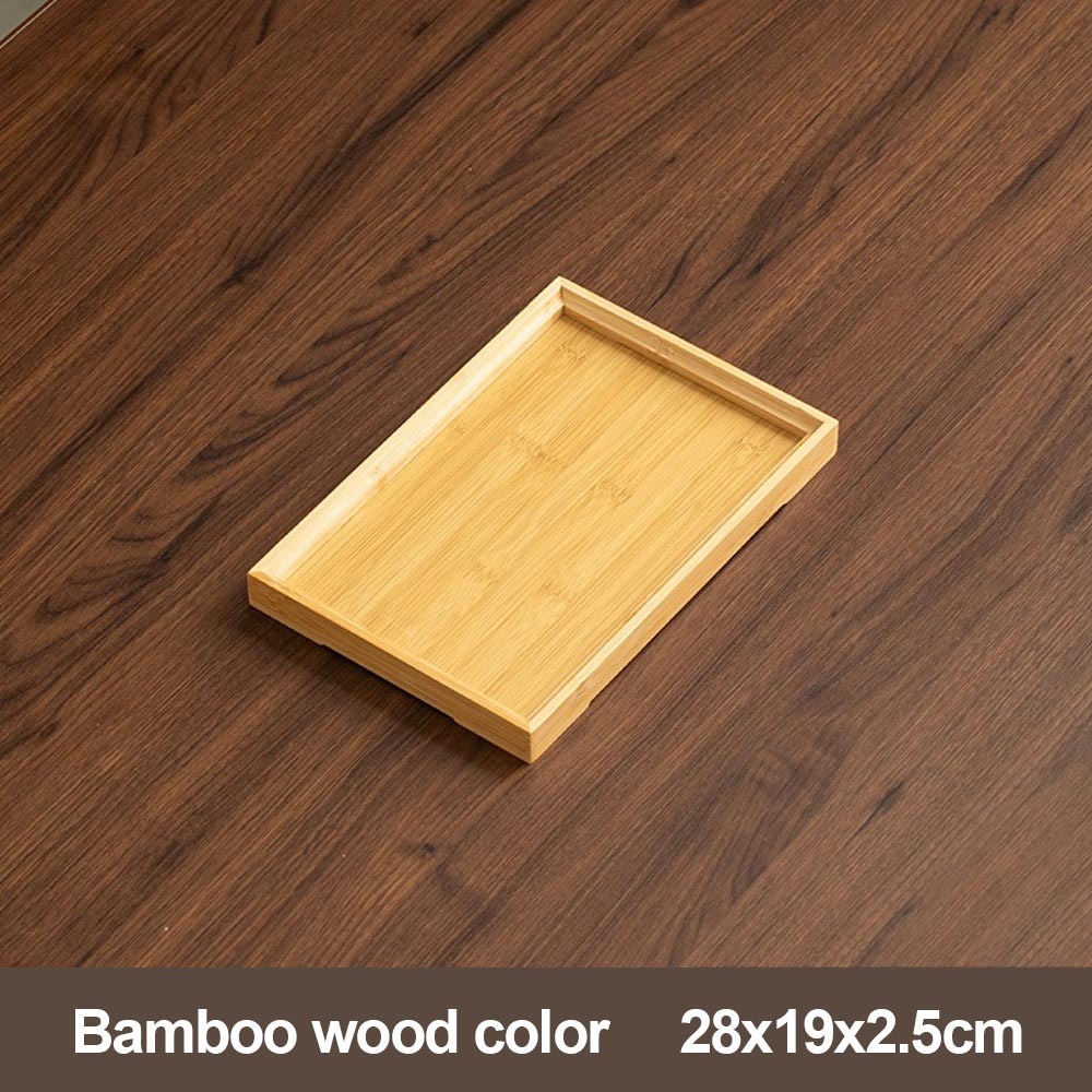 صينية تقديم خشبية من الخيزران  - مراجعة Bamboo Tea Tray وسعره