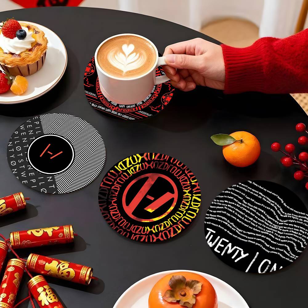 حاملات أكواب خشبية دائرية شهير - مراجعة T And Tea Coffee وسعره