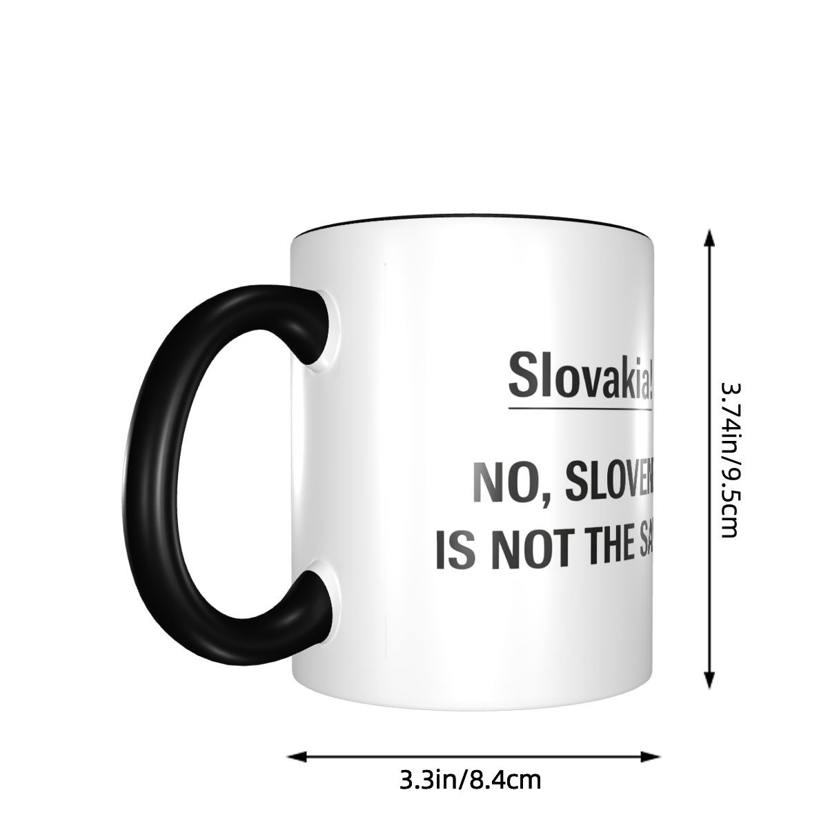 كوب سيراميك مضحك بتصميم مزحة ج - مراجعة Coffee Vs Tea وسعره