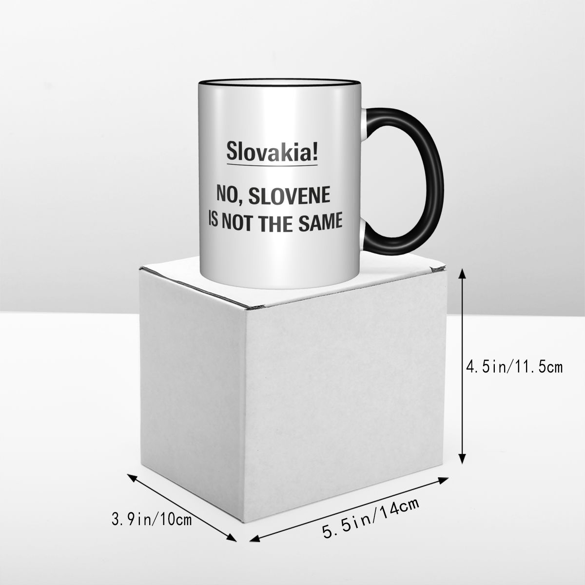 كوب سيراميك مضحك بتصميم مزحة ج - مراجعة Coffee Vs Tea وسعره