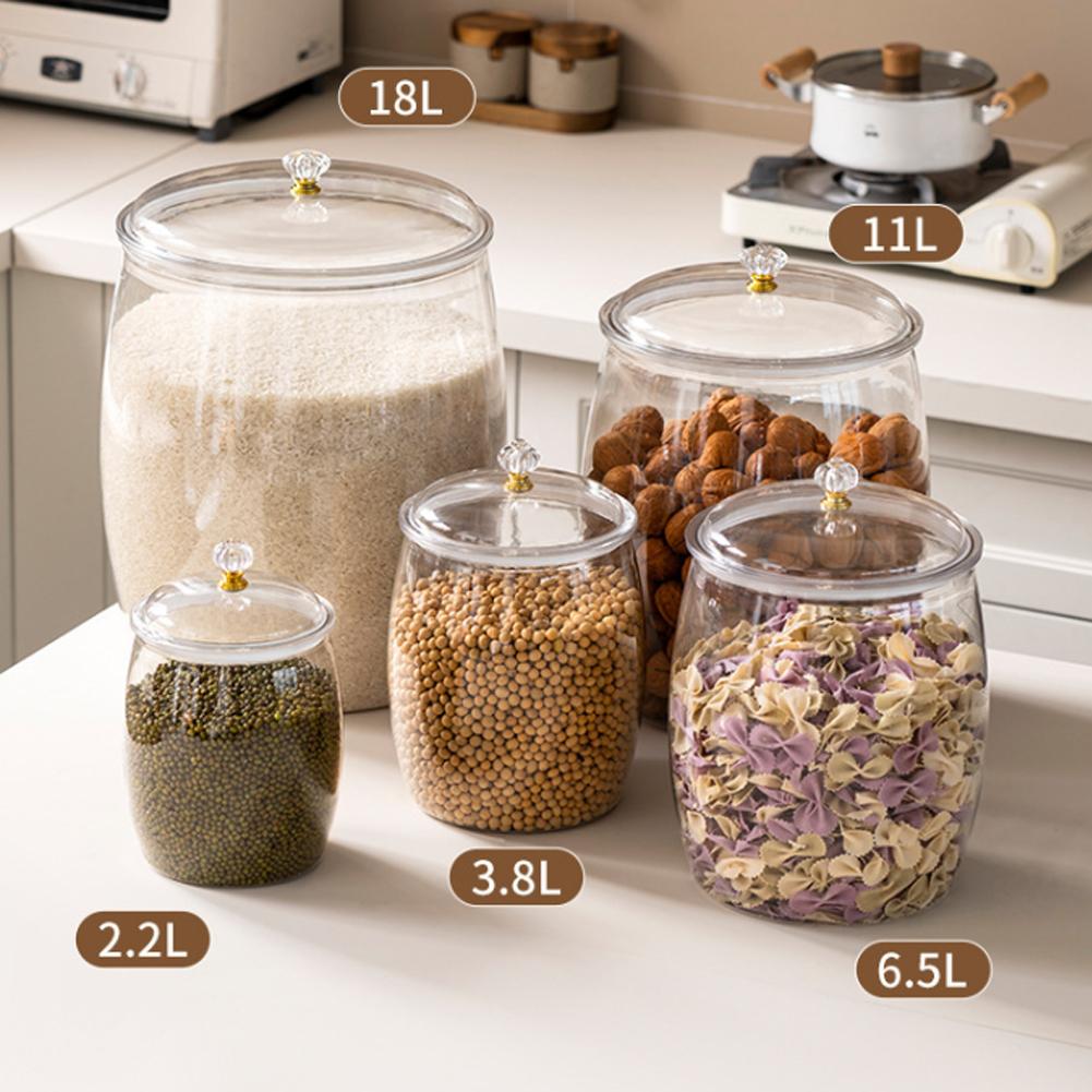 وعاء بلاستيكي شفاف كبير محكم ا - مراجعة Coffee Tea Containers وسعره