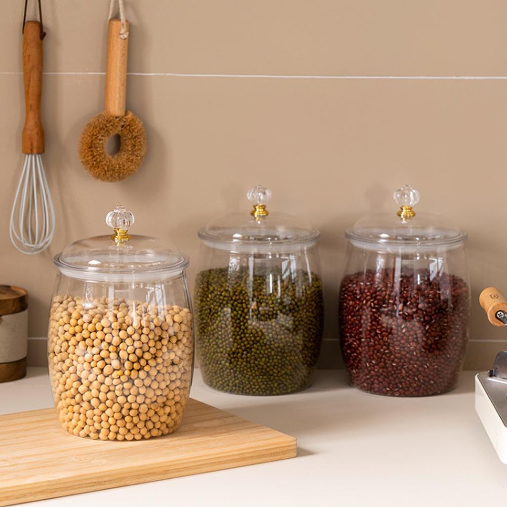 وعاء بلاستيكي شفاف كبير محكم ا - مراجعة Coffee Tea Containers وسعره