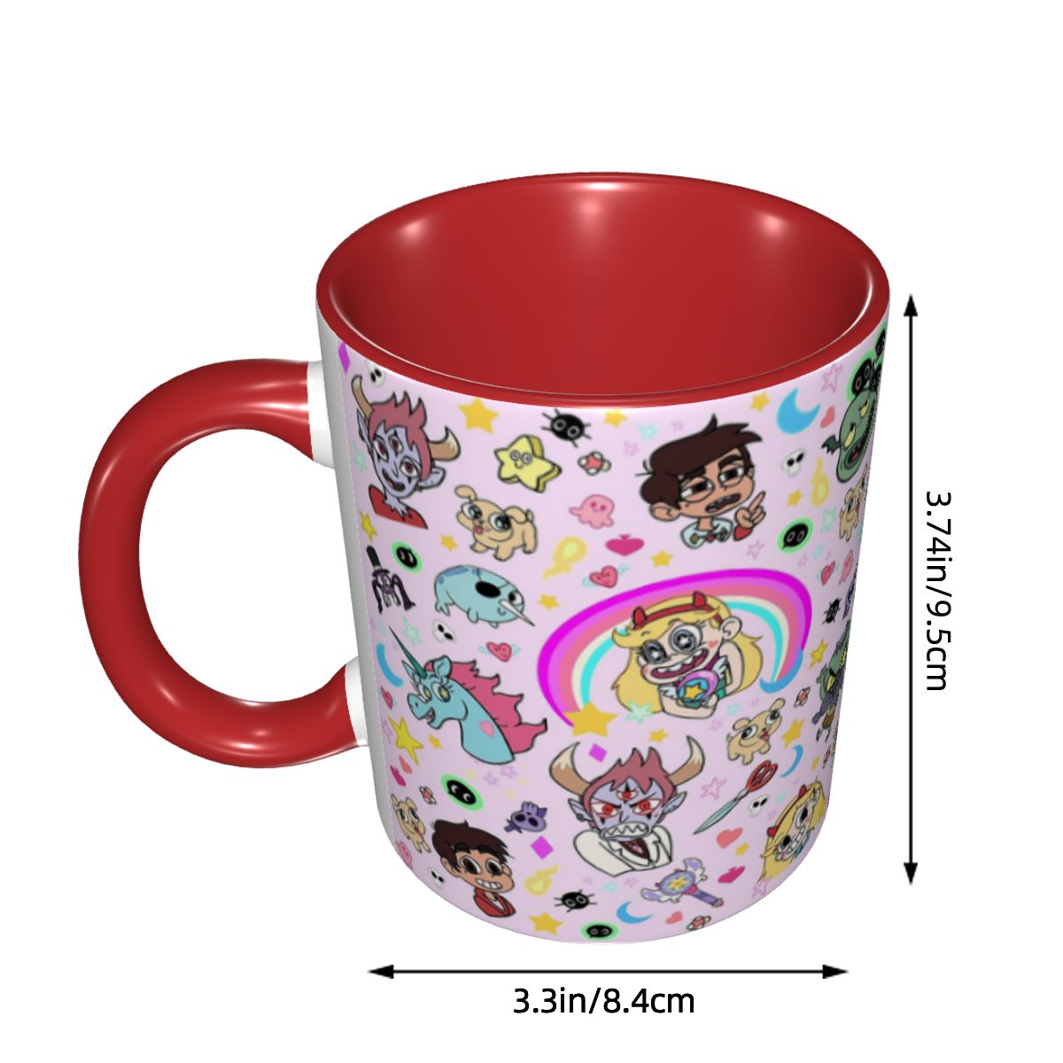 كوب سيراميك مضحك بتصميم ستار ض - مراجعة Coffee Vs Tea وسعره