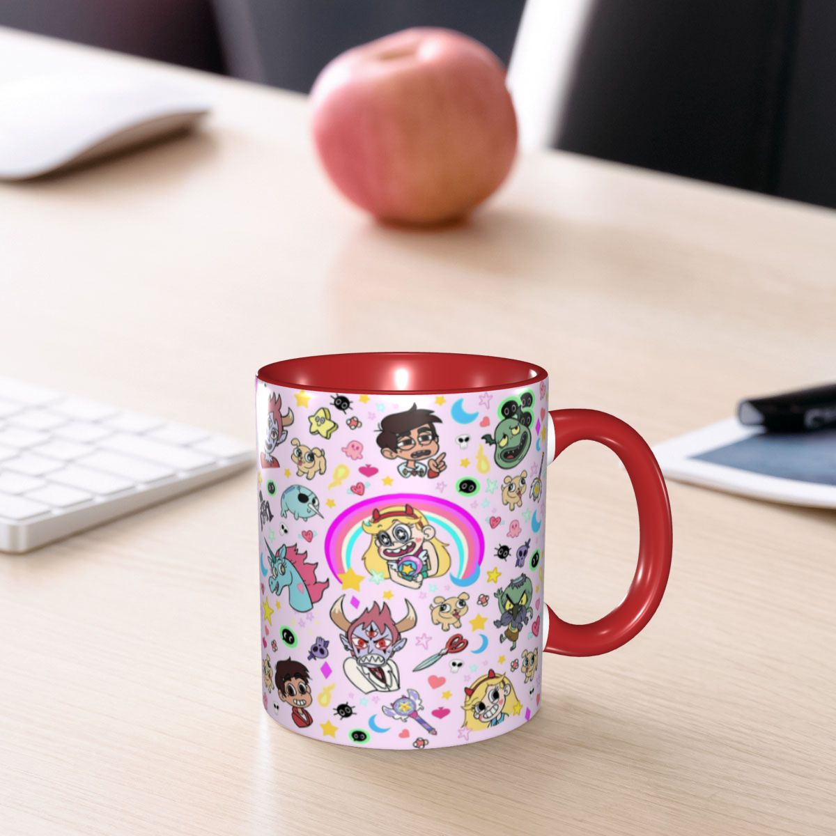 كوب سيراميك مضحك بتصميم ستار ض - مراجعة Coffee Vs Tea وسعره