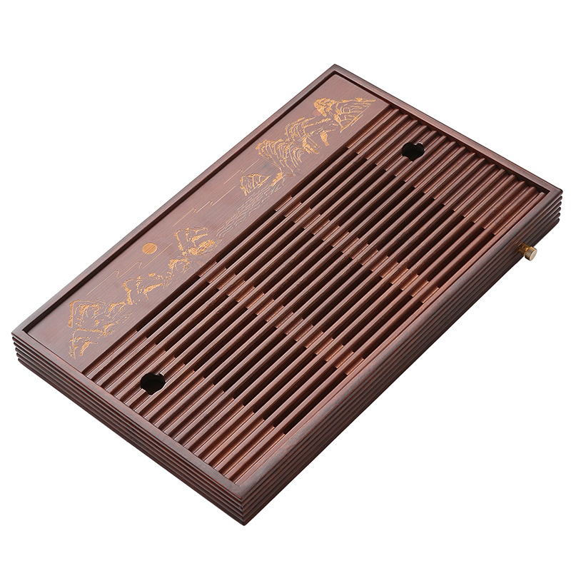 صينية شاي خيزران صغيرة ، تخزين - مراجعة Bamboo Tea Tray وسعره