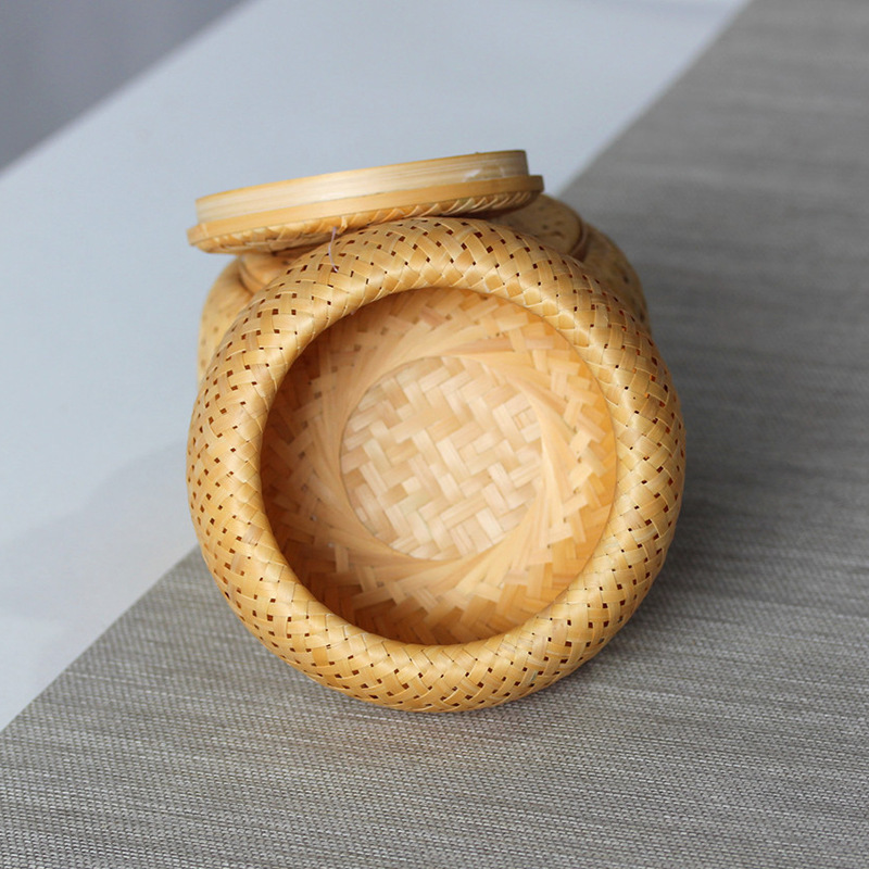 سلة صغيرة منسوجة من الخيزران ب - مراجعة Bamboo Tea Tray وسعره