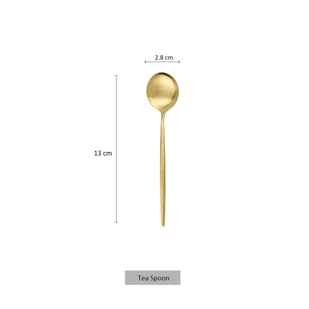 6Pcs Small Matte Spoon Tea Cof - مراجعة Coffee Tea Catering وسعره