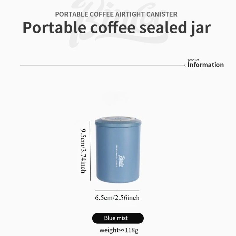 وعاء محكم الإغلاق لحفظ القهوة  - مراجعة Coffee Tea Containers وسعره