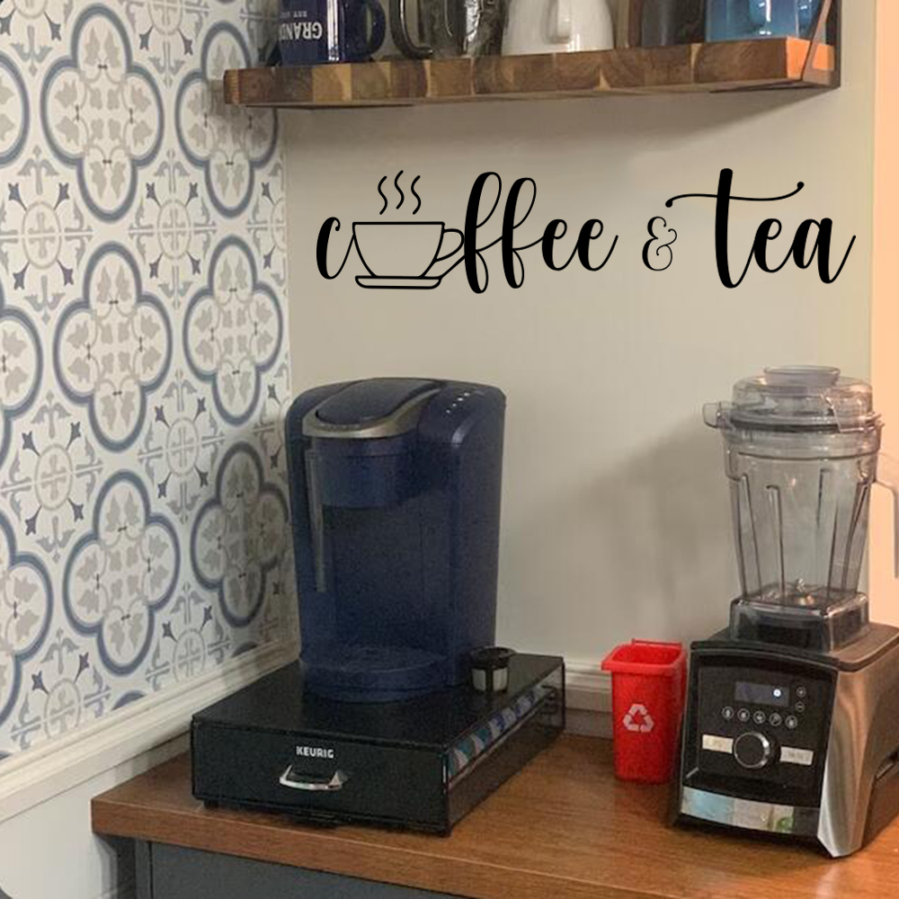 القهوة والشاي القدح بار نافذة  - مراجعة Switching Coffee To Tea وسعره