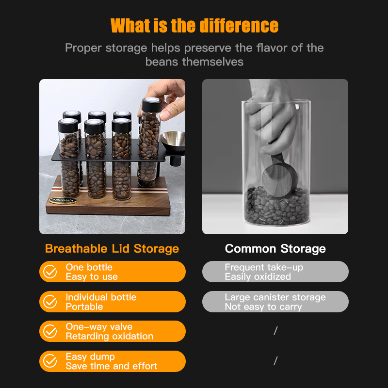Alikisscafe حبوب البن تخزين أن - مراجعة Coffee Tea Containers وسعره