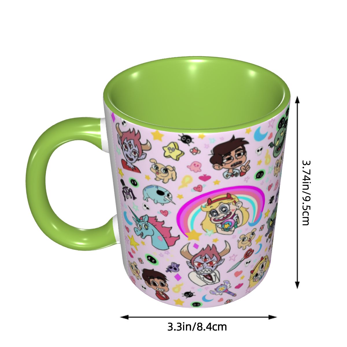 كوب سيراميك مضحك بتصميم ستار ض - مراجعة Coffee Vs Tea وسعره
