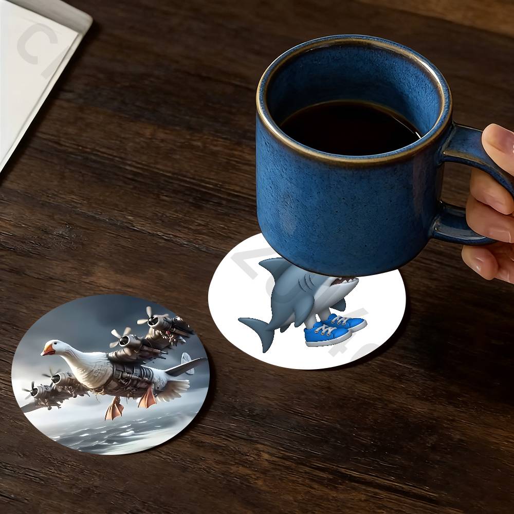 حامل أكواب خشبي بتصميم فني B-B - مراجعة T And Tea Coffee وسعره