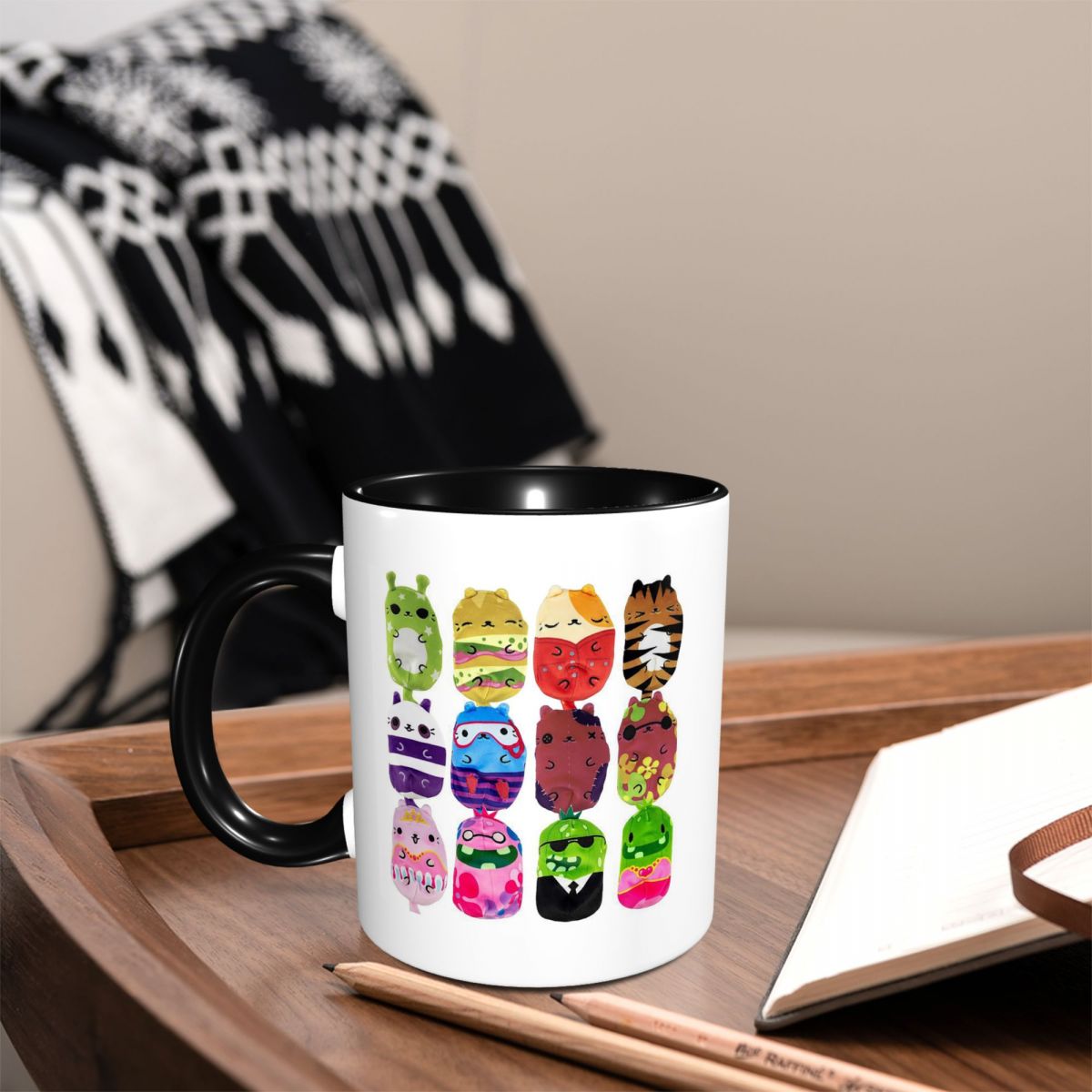 أكواب سيراميك مضحكة بتصميم الق - مراجعة Coffee Vs Tea وسعره