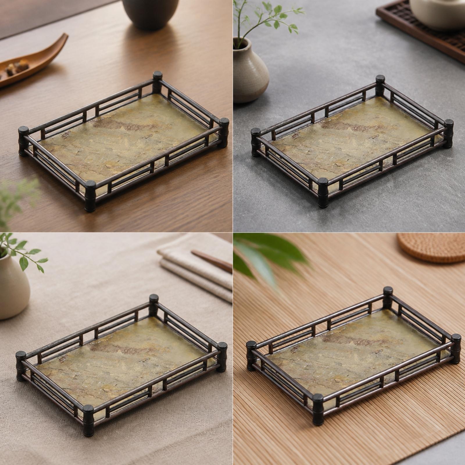 صينية تقديم الشاي من الخيزران  - مراجعة Bamboo Tea Tray وسعره